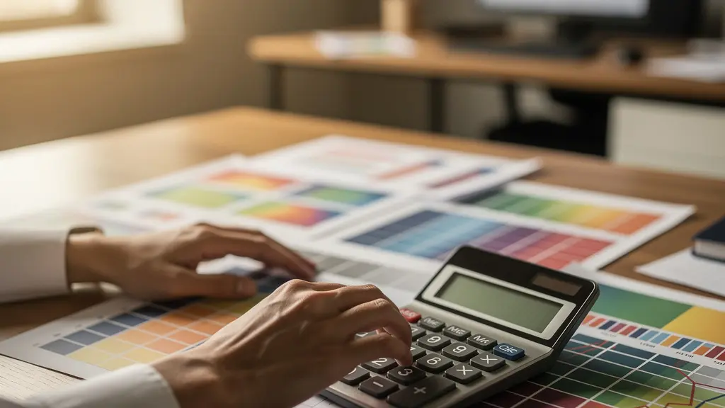 Financial analysts working on IFRS opening balance sheet preparation