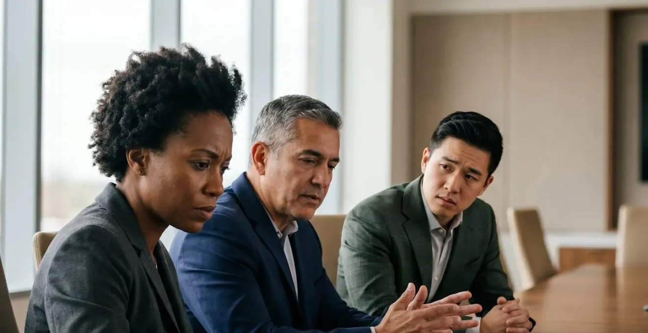 Executive leadership engaged in serious strategic risk assessment and governance oversight