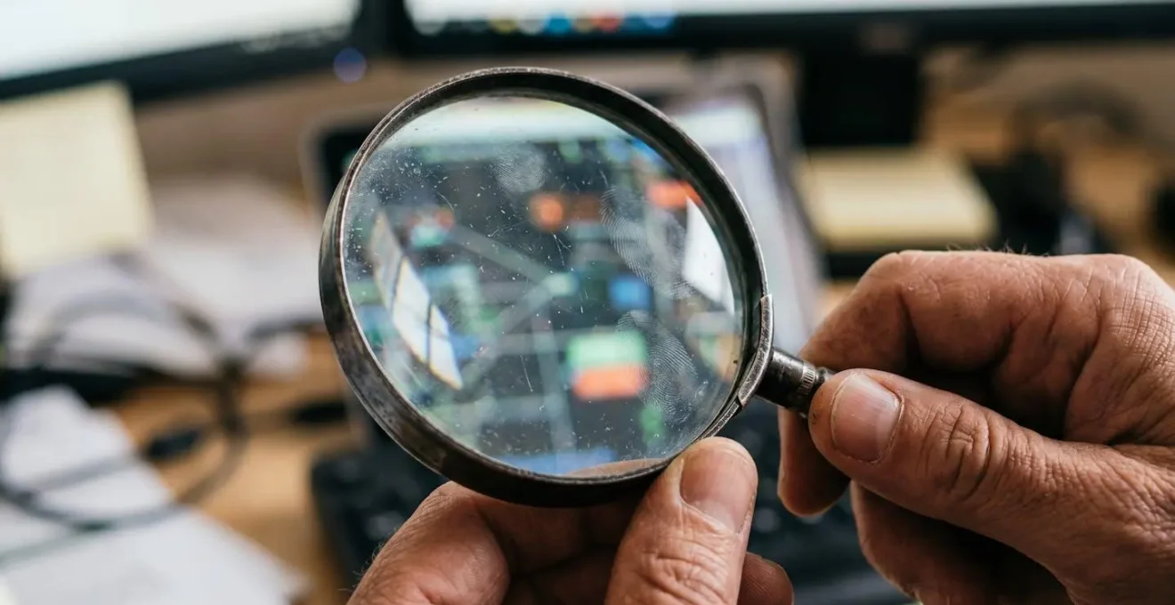 Close-up forensic analysis of digital consent verification showing detailed technical audit process