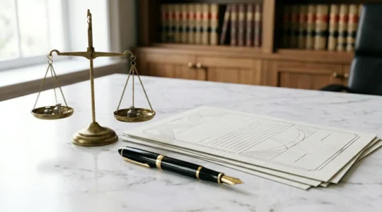 Strategic dispute resolution planning session with legal professionals