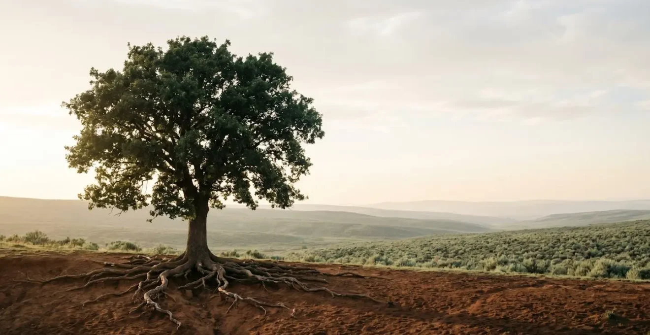 Minimalist environmental scene representing strategic focus and depth over breadth in business expansion