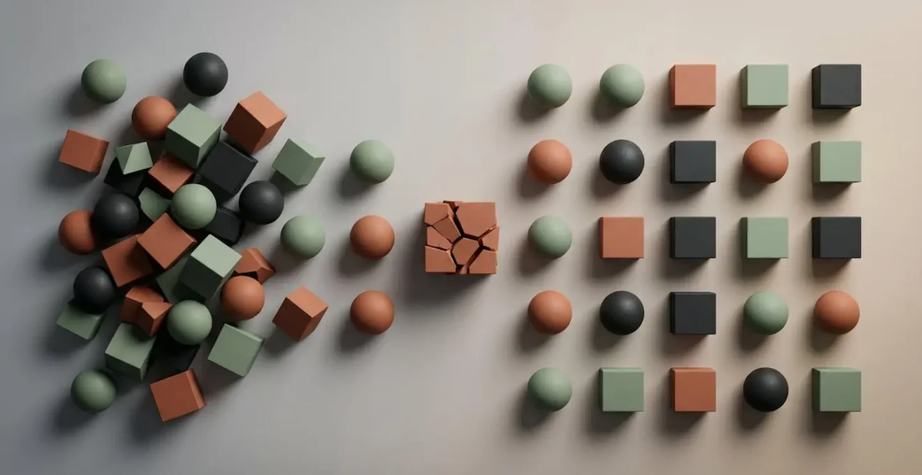 Abstract representation of learning cycle transforming failure into innovation breakthrough