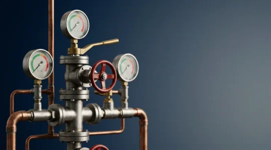 Abstract representation of continuous deployment pipeline with controlled release mechanisms