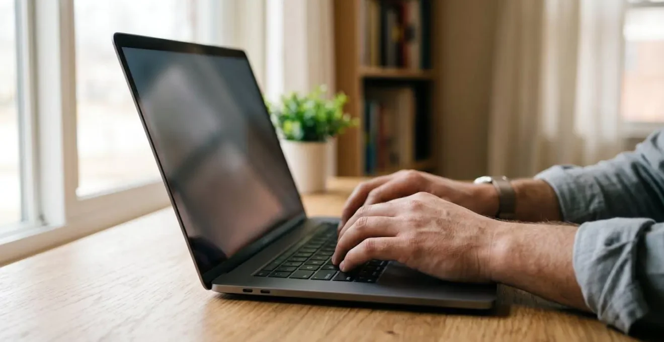 Secure remote work environment emphasizing digital protection and controlled access for intellectual property development